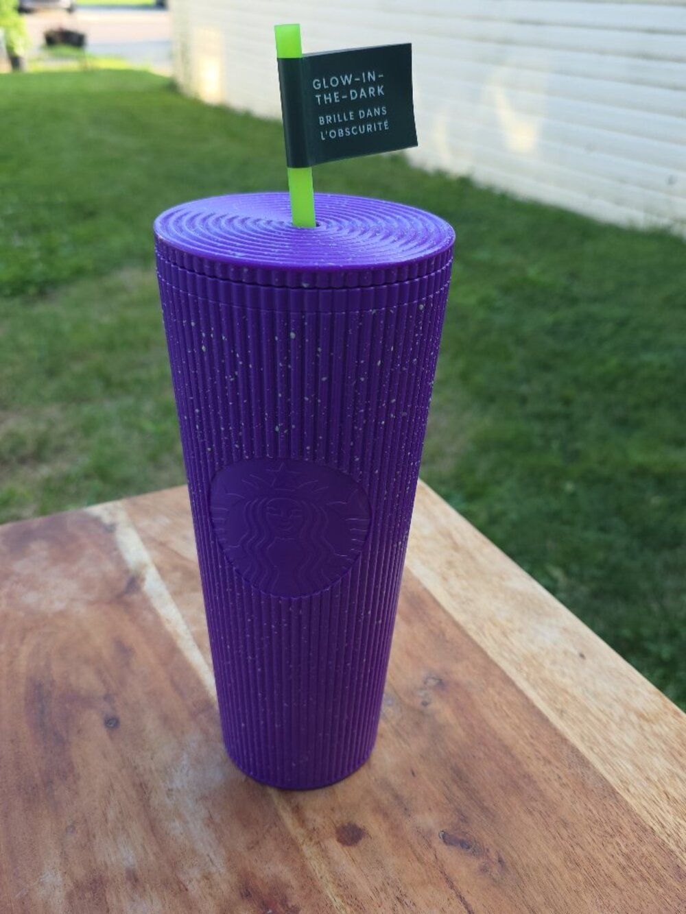 Starbucks Purple Glow-in-the-Dark Cold Cup